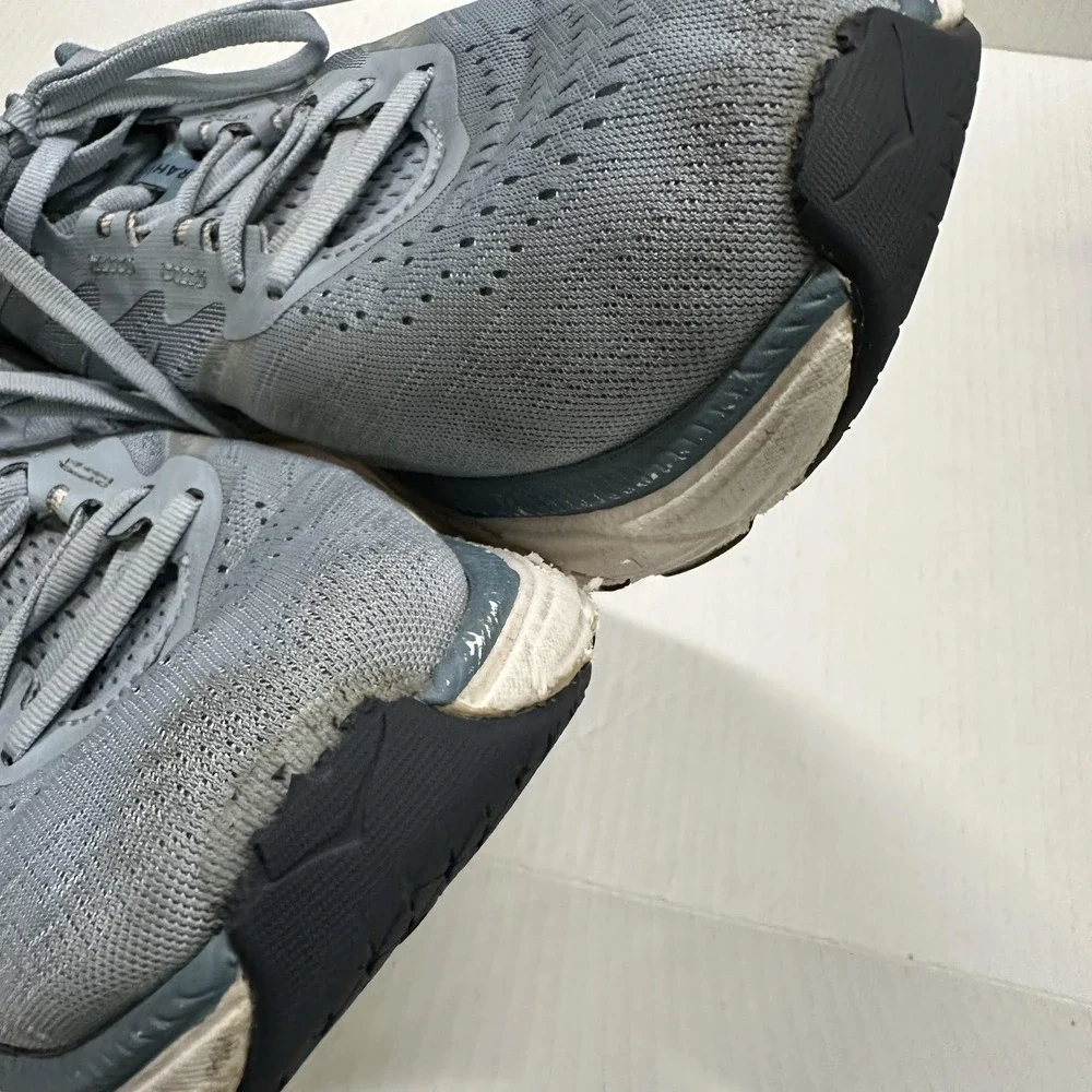 Hoka One‎ One Arahi 5 Running Shoes Womens Size 9.5 Blue Mesh Stability Sneakers